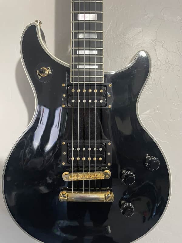 Gibson Tak Matsumoto DC Custom Les Paul Ebony | Reverb