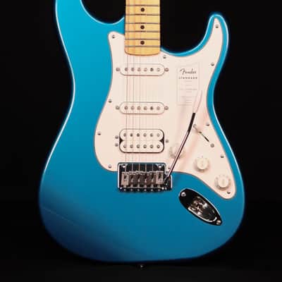 Fender Standard Stratocaster HSS, Maple FB, Aqua Marine Metallic image 2