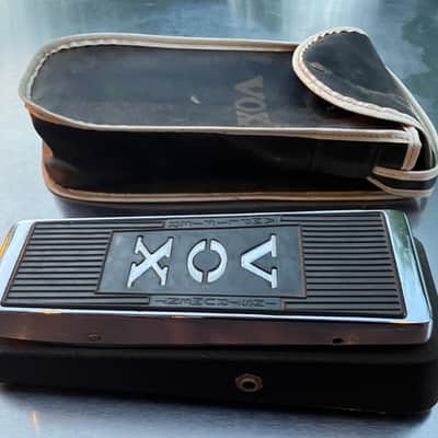 Vox v846 Wah-Wah Late 60s - early 70s - black and chrome image 4