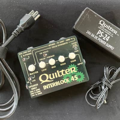 Quilter Interblock 45 45-Watt Guitar Head Pedal 2018 - Black image 4