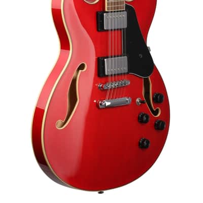 Ibanez Artcore AS7312 Semi-Hollowbody Guitar Trans Cherry Red image 9