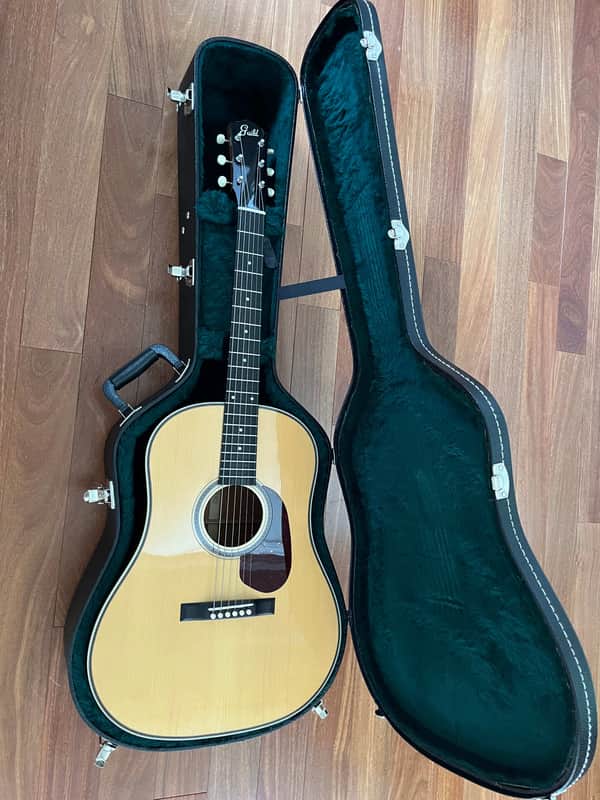 Guild Orpheum 12 Fret Deep Body Mahogany Dreadnought Natural image 1