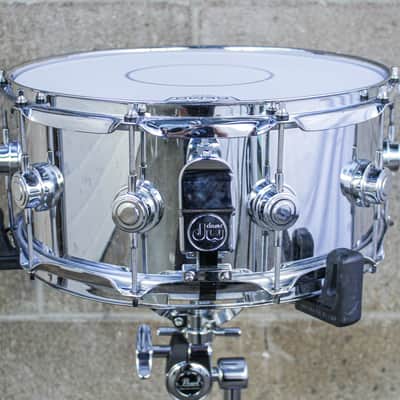 DW Collectors Series Chrome Over Brass 14" x 6.5" image 9