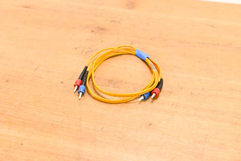 Unbranded ST-ST Fiber Optic Duplex Patch Cable - 3' CG01ZLU image 1