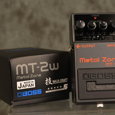 Boss MT-2w Metal Zone Waza Craft Distortion Pedal w Fast Same Day Shipping Included image 1