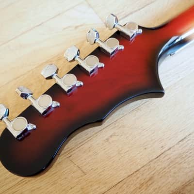 Burns London Bison 62 Vintage Reissue Electric Guitar Tri-Sonic Near Mint w/ ohsc image 5