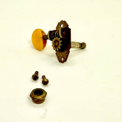 Vintage 1930's Grover Open Back Single Treble Side Guitar Tuning Key-Pre -War-Martin-Gibson image 2