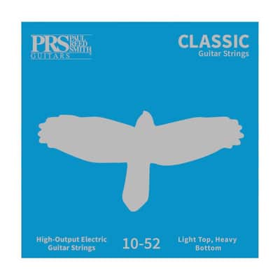 PRS Classic Electric Guitar Strings - Light Top/Heavy Bottom (.010 - .052)