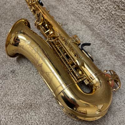 Yamaha YAS-62 MIJ Alto Saxophone Purple Logo W/ Case image 5