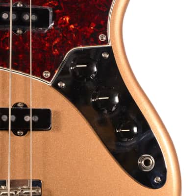 VINTERA '60S JAZZ BASS® - Pau Ferro Fingerboard, Firemist Gold image 5