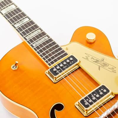 Gretsch G6120T-55 Vintage Select '55 Chet Atkins 2022 Vintage Orange Stain image 10