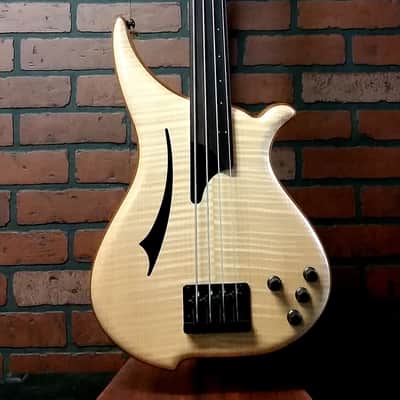 TUNE WB4-FM semi-hollow fretless bass image 1