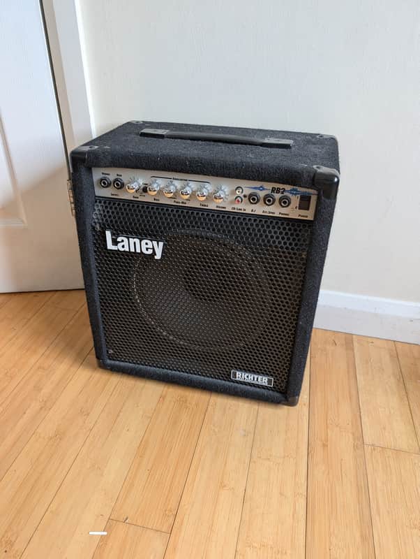 Laney Richter RB2 30-Watt 1x10" Bass Combo 2020s - Black image 1