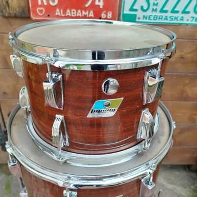 LUDWIG Big Beat 1976 Mahogany Cortex. Vintage. image 7