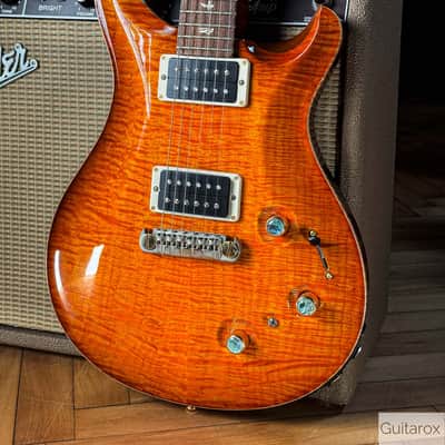 2012 PRS P22 10 Top Black Gold Burst image 5