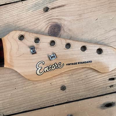 Encore Vintage Standard Electric Guitar Neck Canadian Rock Maple image 2