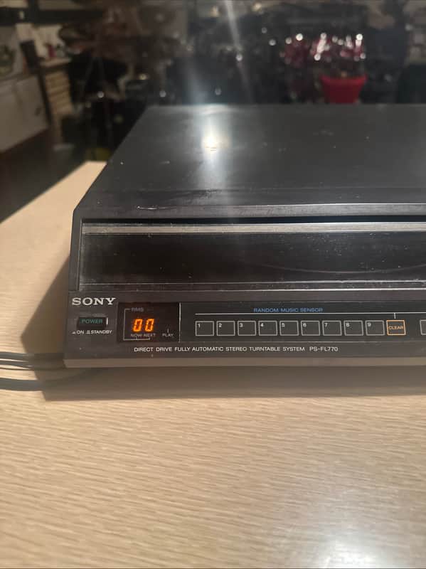 Sony PS-FL770 Direct Fully Automatic Stereo Turntable System