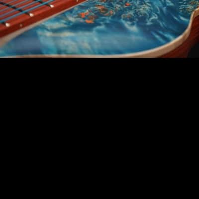 Stradi Lavafall Symphony 7-String Guitar (not a bass) 2023 - Satin image 15