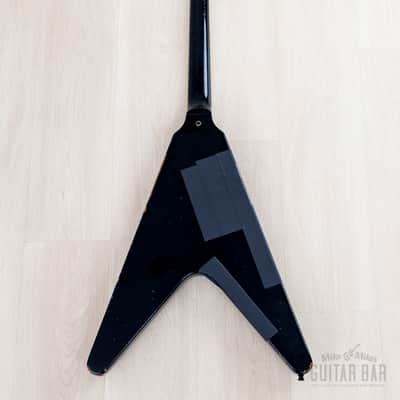 Gibson Custom Shop Kirk Hammett 1979 Flying V Murphy Lab Aged Ebony image 3