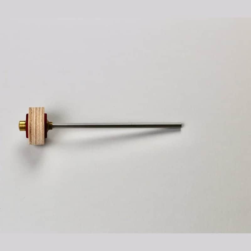 Immagine Dragonfly Percussion Hard Leather Kick Drum Beater - 1