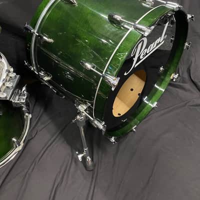 Pearl Masters Studio Birch Late 80's Early 90's - Emerald Mist image 8