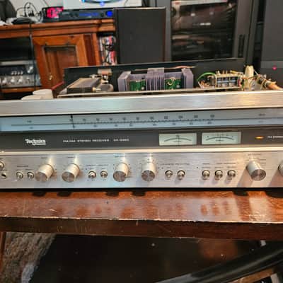 Technics vintage receiver Sa-5460 1970s - Silver image 3