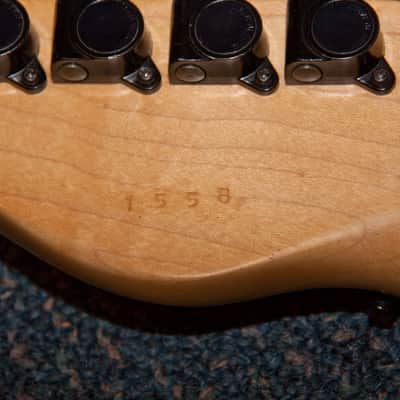 Zion Classic 1988 - Flame Maple, Cherry Sunburst, #1558, circa 1988 image 11
