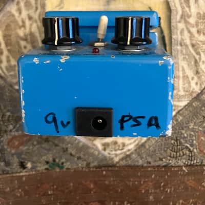 Boss CS-1 Compression Sustainer (Black Label) 1978 - 1982 - Blue image 5