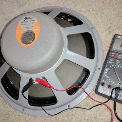 Vintage JBL Fender D130F 15", 8ohm, Speaker, Orange Label image 3