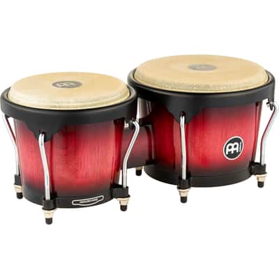 Meinl HB100WRB Headliner Series Bongo 6.75" & 8" (Wine Red Burst) - Bongo image 1