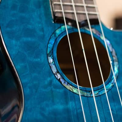 Lanikai QM-BLCEC Cutaway Concert Ukulele image 10