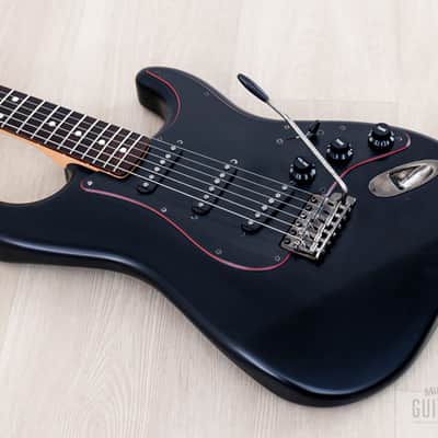 2020 Fender Stratocaster Noir SSS Limited Edition Matte Black, Japan MIJ image 10