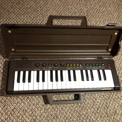 vintage Yamaha PS-2 1980s Keyboard Synthesizer Brown image 1