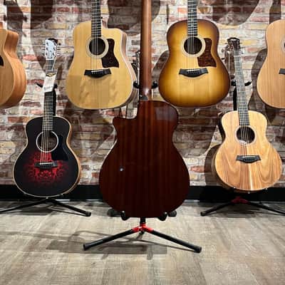 Ibanez AEGB24FEMHS Fretless Auditorium Acoustic Electric Bass - Mahogany Sunburst image 7
