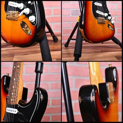 (Video Demo!) Fender Custom Shop Stevie Ray Vaughn Signature Model Prototype #5 - Extremely RARE! 1991 - Sunburst image 14