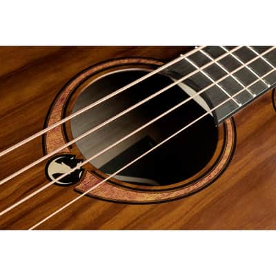 Lag Hyvibe 10 Acoustic Bass Cutaway Satin W/Gigbag 2025 - Satin image 5