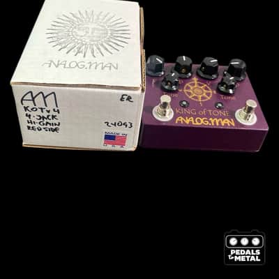 Analogman King of Tone V4 with Four Jack and Toggle Options-x19120 image 9