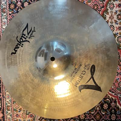 Zildjian 14" A Custom Hi-Hat Cymbals (Pair) 1991 - Present - Brilliant image 2