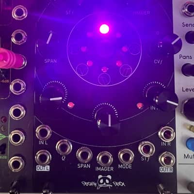 Patching Panda Moon Phase Eurorack Module 2020 with one FAULTY LED image 2