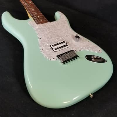 Fender Limited Edition Tom DeLonge Stratocaster, Rosewood FB, Surf Green, w/Bag image 2