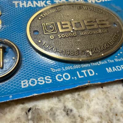Boss Keychain Unused 1988 Unopened image 2