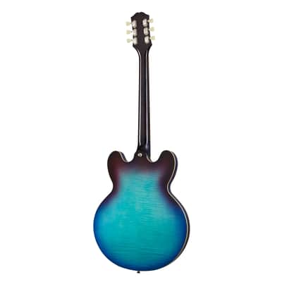 Epiphone Inspired by Gibson ES-335 Figured (Blueberry Burst) - Semi Acoustic Guitar image 2