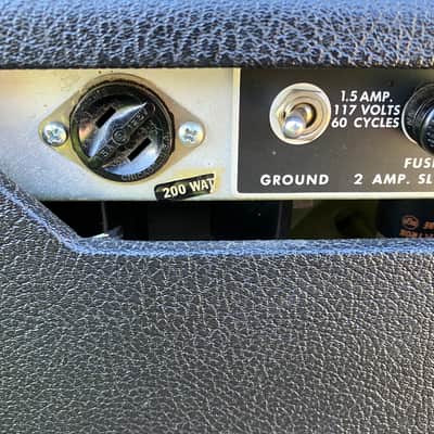 1968/69 Fender Drip Edge Deluxe Reverb Guitar Amp AB763 image 16