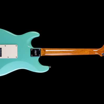 JET Guitars JS-300 Electric Guitar SSS - Seafoam Green w/ Roasted Maple Fingerboard image 9