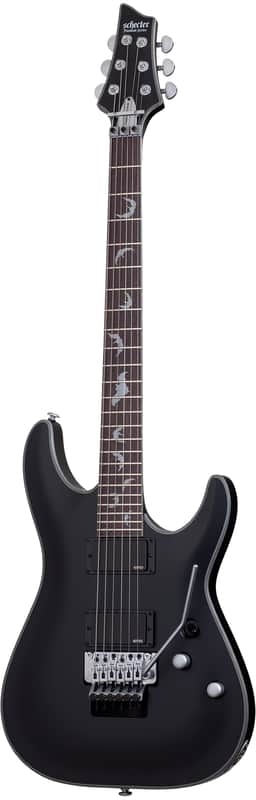 Schecter Damien Platinum 6 FR Satin Black image 1