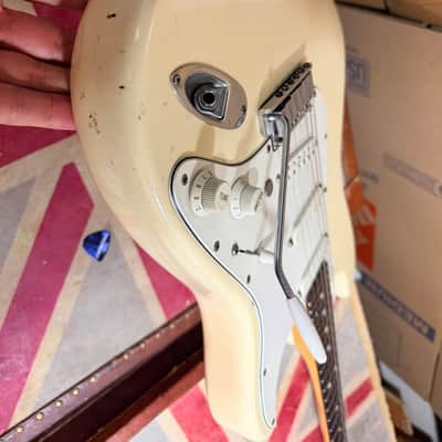 Fender Stratocaster Plus Rosewood Antique Electric Guitar image 5