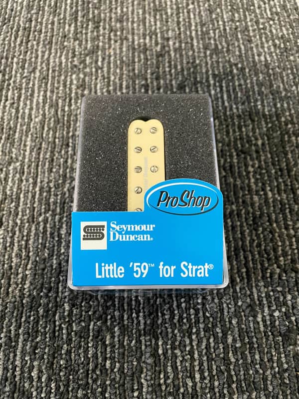 Seymour Duncan SL59-1b Little '59 Stratocaster Humbucker Bridge Pickup, Cream - OPEN BOX image 1