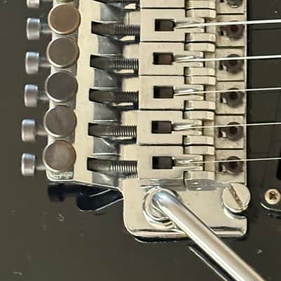 1980’s Kramer Focus 6000 Black Super Strat HSS Floyd Rose ESP MIJ Japan image 9