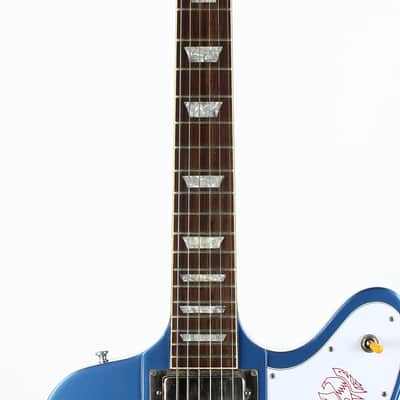 1999 Gibson Custom Shop Historic 65 Reissue Reverse Firebird V Pelham Blue image 10