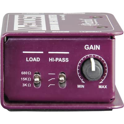Radial Engineering McBoost Microphone Signal Intensifier 3-position load switch image 4